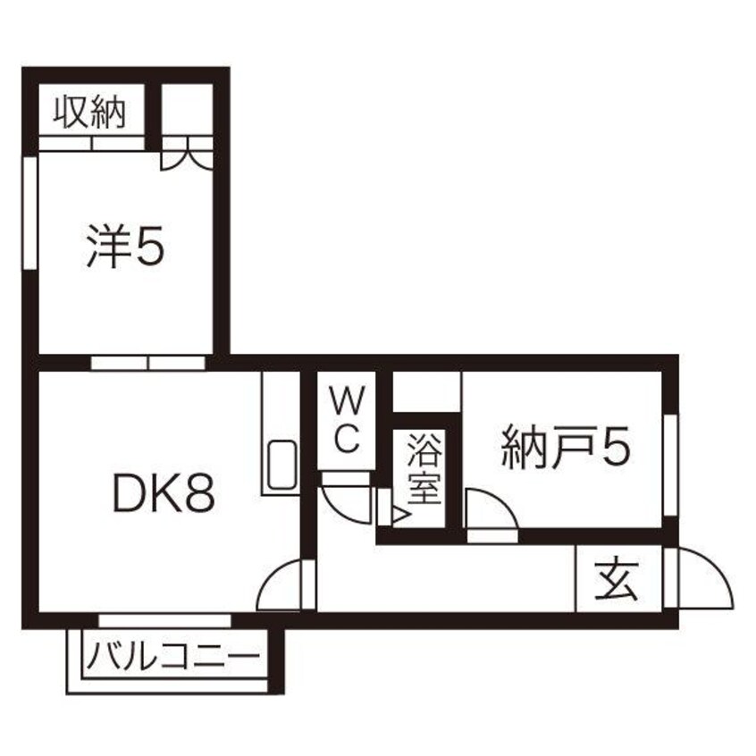 間取図 メゾンパルク