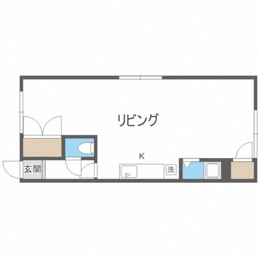 間取図 ミューズ伏見