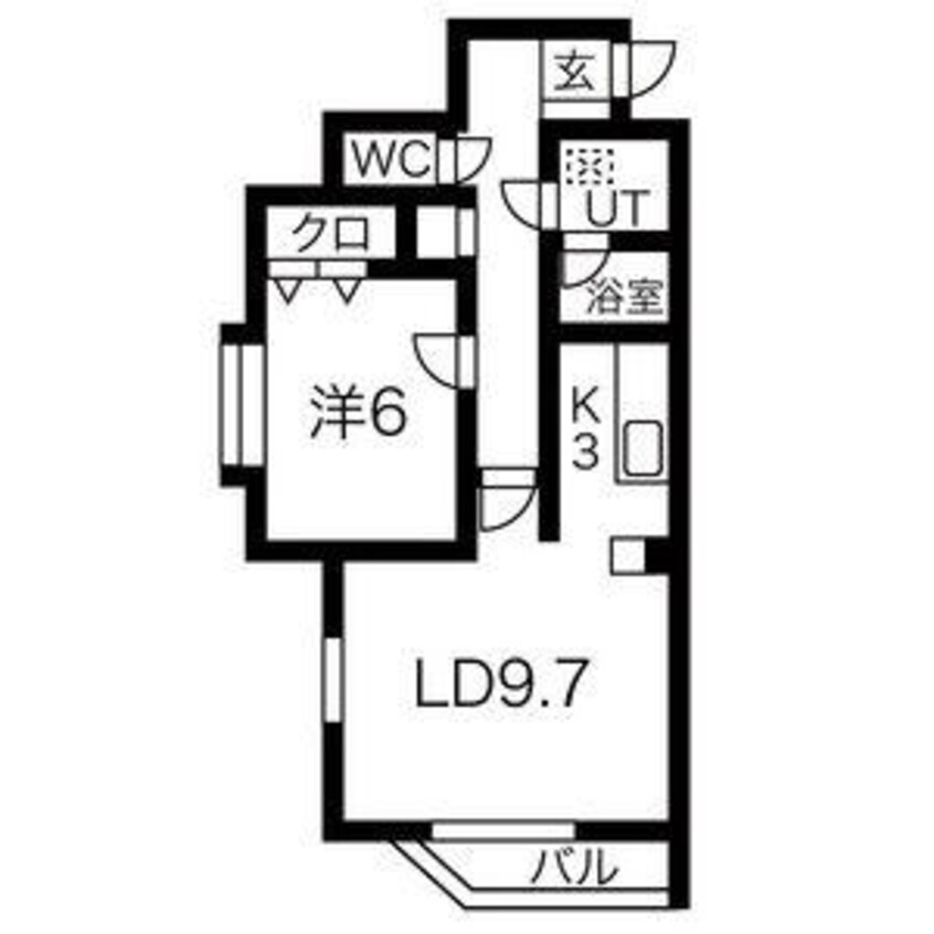 間取図 シャトー２４