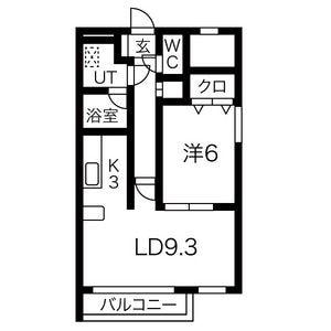間取り図 シャトー２４
