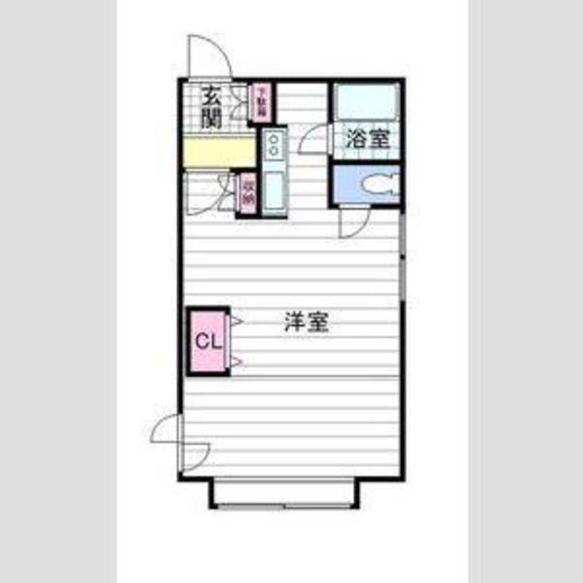 間取図 Ｃａｓａ　Ｐｅａｒｌ　Ｐｉｅｒｃｅ　Ⅱ