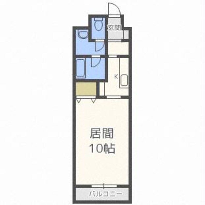 間取図 グランヴィレッジ南22条