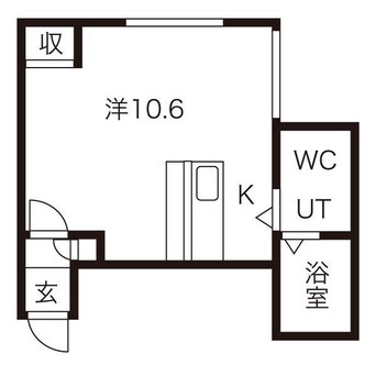 間取図 エスコートHSK