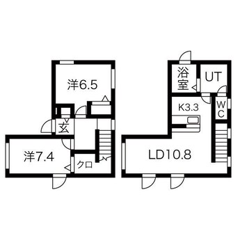 間取図 ＣＡＳＡ中島公園