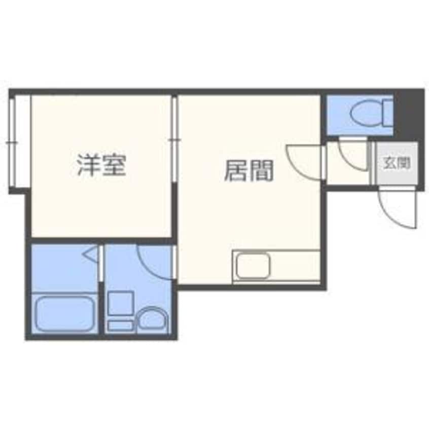 間取図 クラール伏見