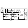 コートロティＳ２１・Ｂ 2LDKの間取り