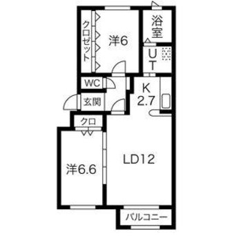 間取図 カレラ山鼻