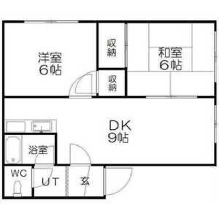 間取図 ラフォーレ山鼻