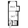 ロードサイド24 1DKの間取り