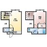 トム中島公園 1DKの間取り