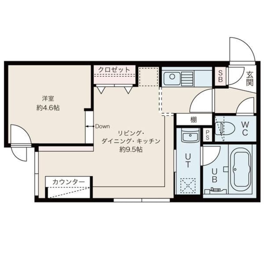 間取図 CREA南8条