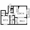 essence310c 2LDKの間取り