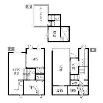 間取図 ＤＯＬＥＴＡ山鼻Ｂ