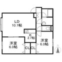 メゾンドゥーズの間取図