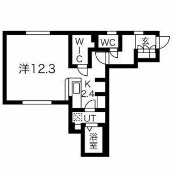 間取図 ラフィナート山鼻