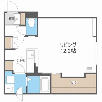 間取図 ラフィナート山鼻
