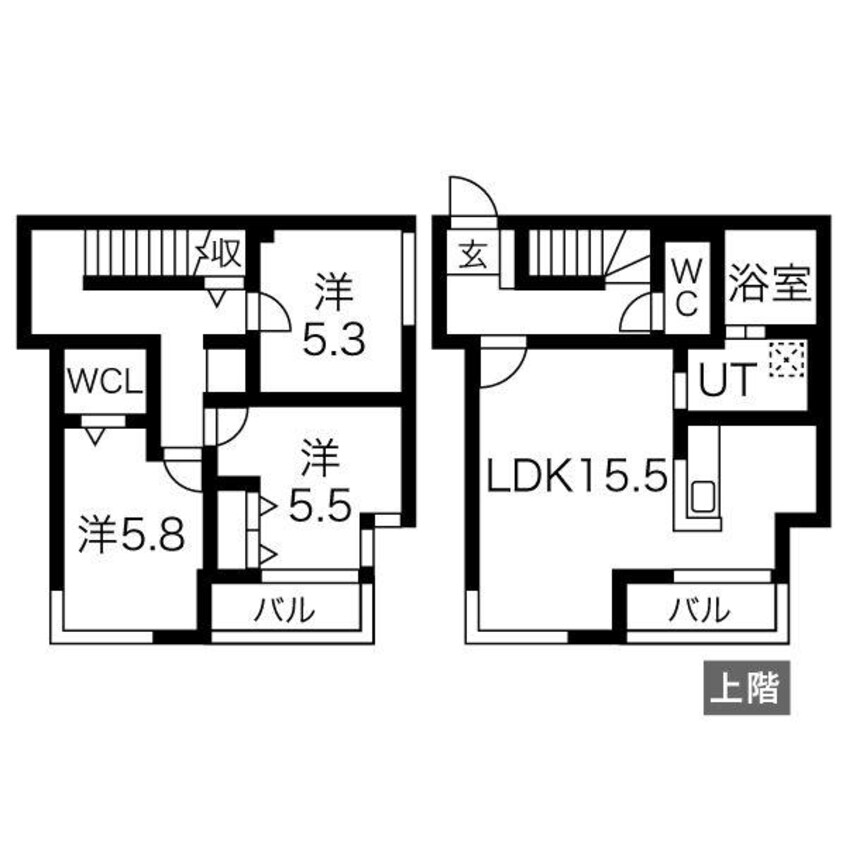 間取図 Ｆｕｅｎｔｅ　Ｄｉｅｚ（フェンテ　ディエス）