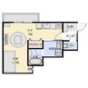 ４Ｌｅａｆ－山鼻Ｓ２０ 1DKの間取り