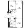 セレーノ南11条 2LDKの間取り
