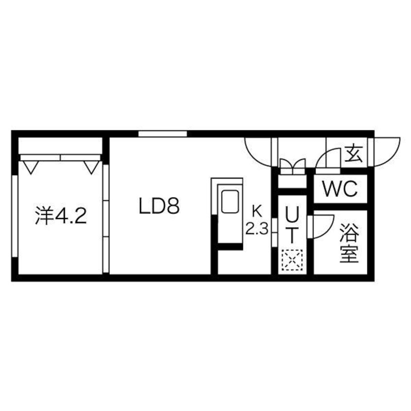 間取図 Laviere 15・6 (ラヴィエール15・6)