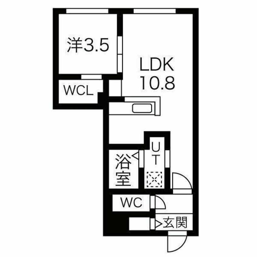 間取図 DPレジデンス山鼻