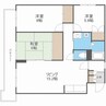 リバーサイドヒルズ西岡公園 3LDKの間取り