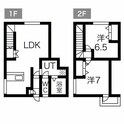 リベルテ南15条の間取図