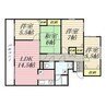 タウンシップ旭ヶ丘 4LDKの間取り