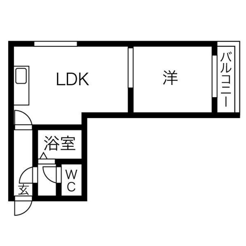 間取図 AMSサウスコート