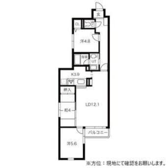 間取図 山鼻コンパウンド