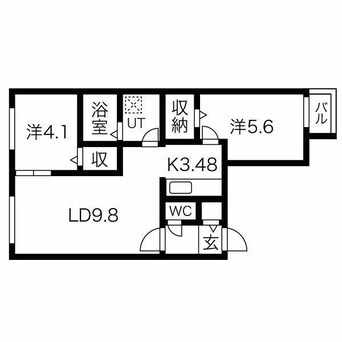 間取図 カオン山鼻(S17W10MS)