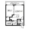 Le　Pivot 1LDKの間取り