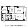 プラザ南伏見 3LDKの間取り
