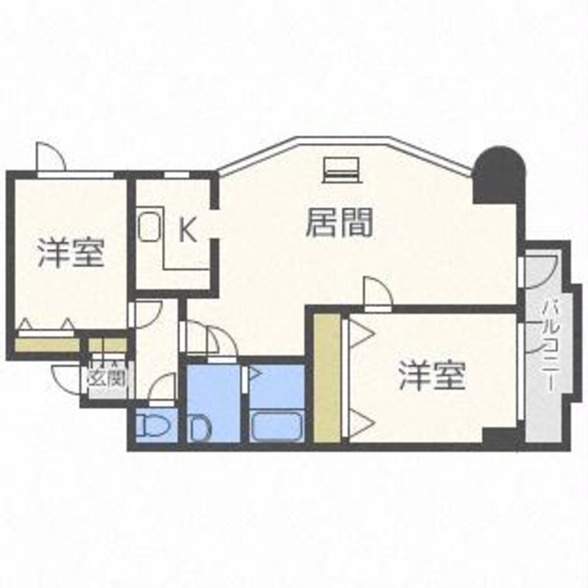 間取図 ノール旭ヶ丘