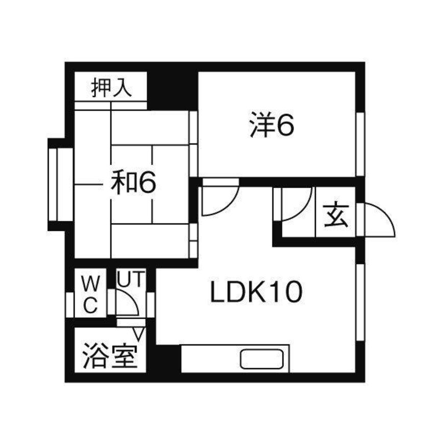 間取図 メイプル伏見