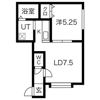 間取図 メゾンパークス南28