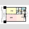 グランカーサ南9条 1LDKの間取り