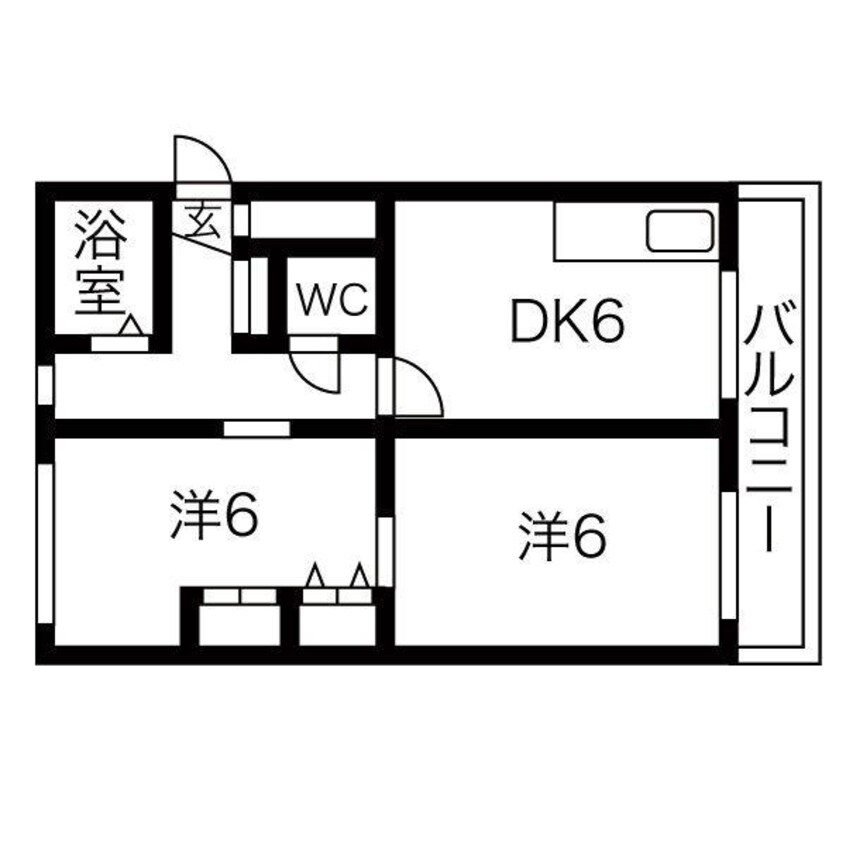 間取図 マンション丸隆