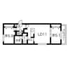AJITO 1513 2LDKの間取り