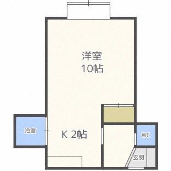 間取図 ビッグバーンズマンションN22