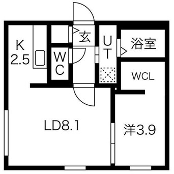 間取図 NOVA山鼻