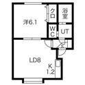 エクシード南11条の間取図