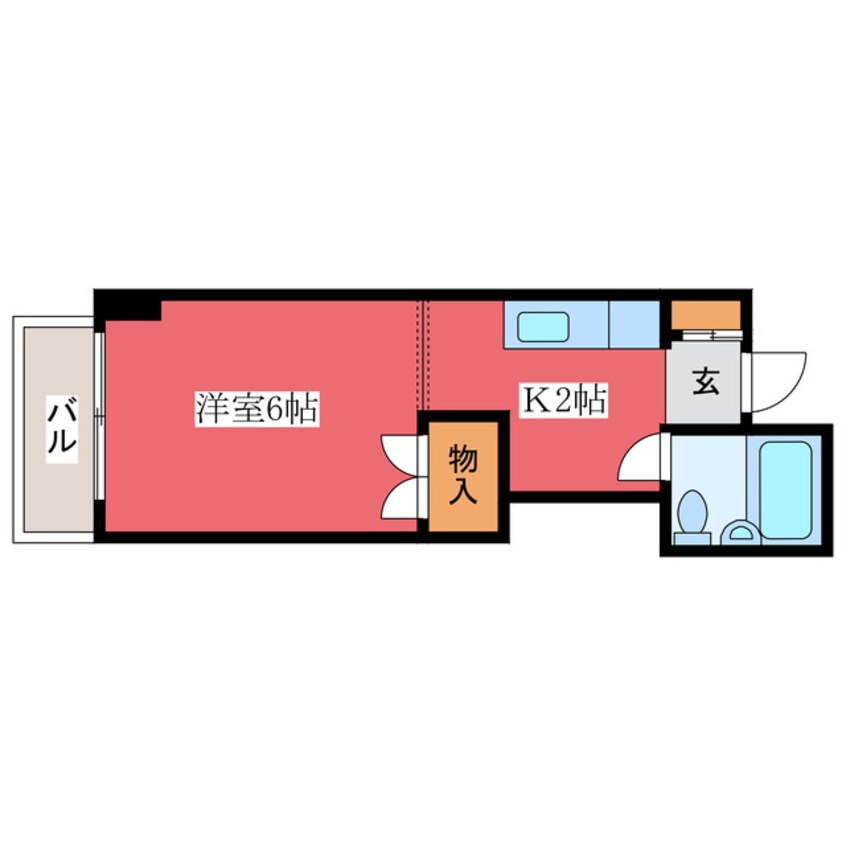 間取図 サンピア中島公園