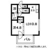 グランドサクセス中島公園 1LDKの間取り