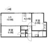 BLOCK　STAGE 2LDKの間取り