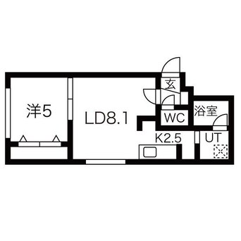 間取図 N.A frontier
