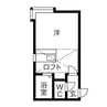 来夢ハイツⅡ 1Rの間取り