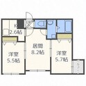ＴＨＥ　ＲＥＳＩＤＥＮＣＥ　ＰＡＲＫ　ＫＯＳＡＩ　の間取図