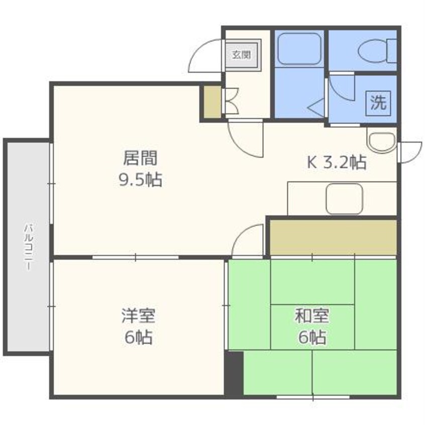 間取図 サンクレメンテⅠ