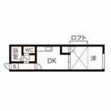 カスティーロ月寒東の間取図